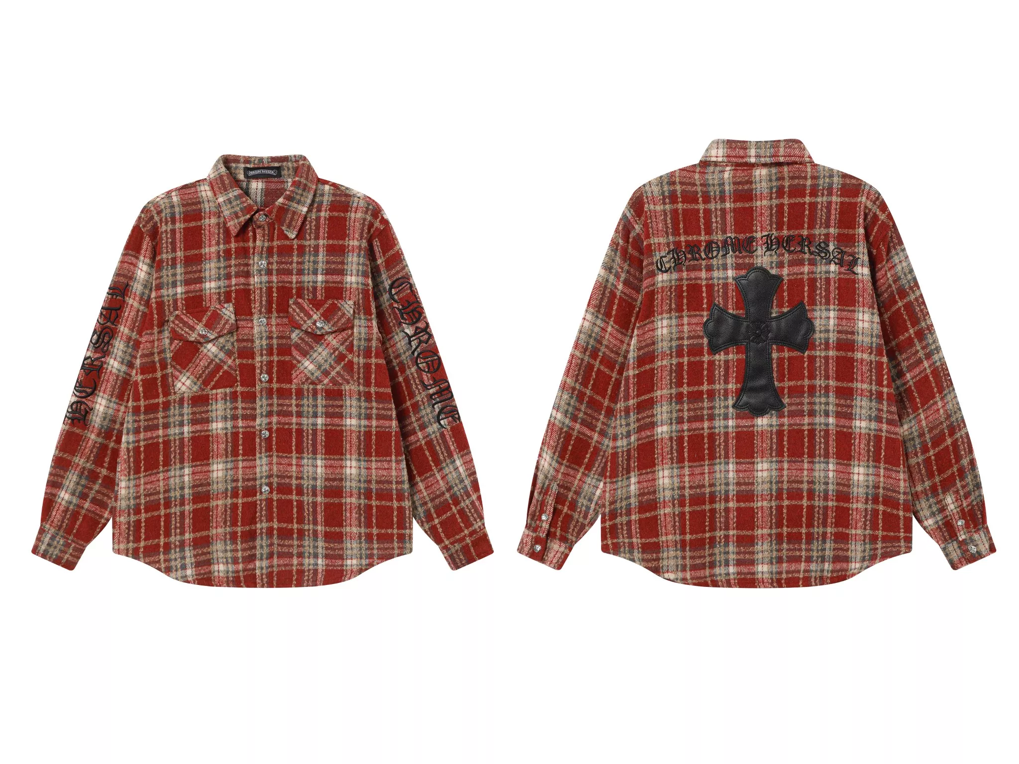 SportInspired 7860 Chrome Hearts Shirts Long Sleeved For Unisex