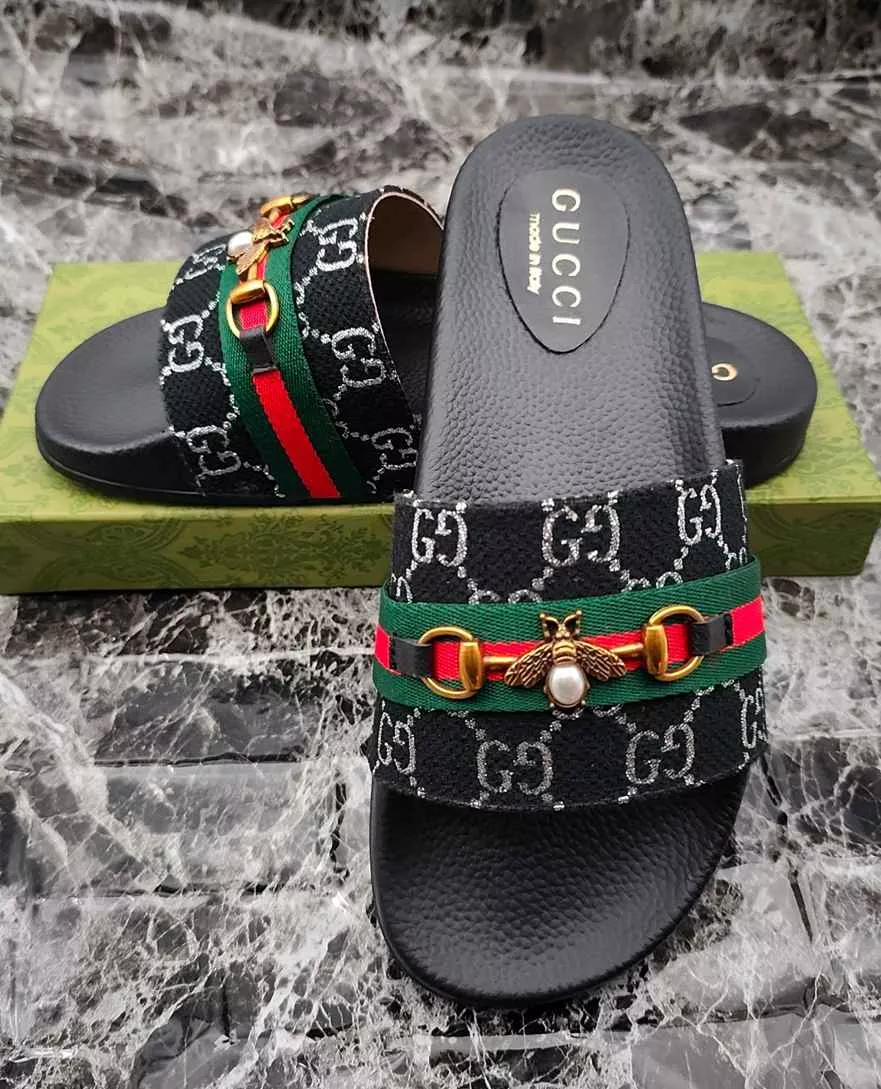 SportInspired 7989 Gucci Slippers For Men