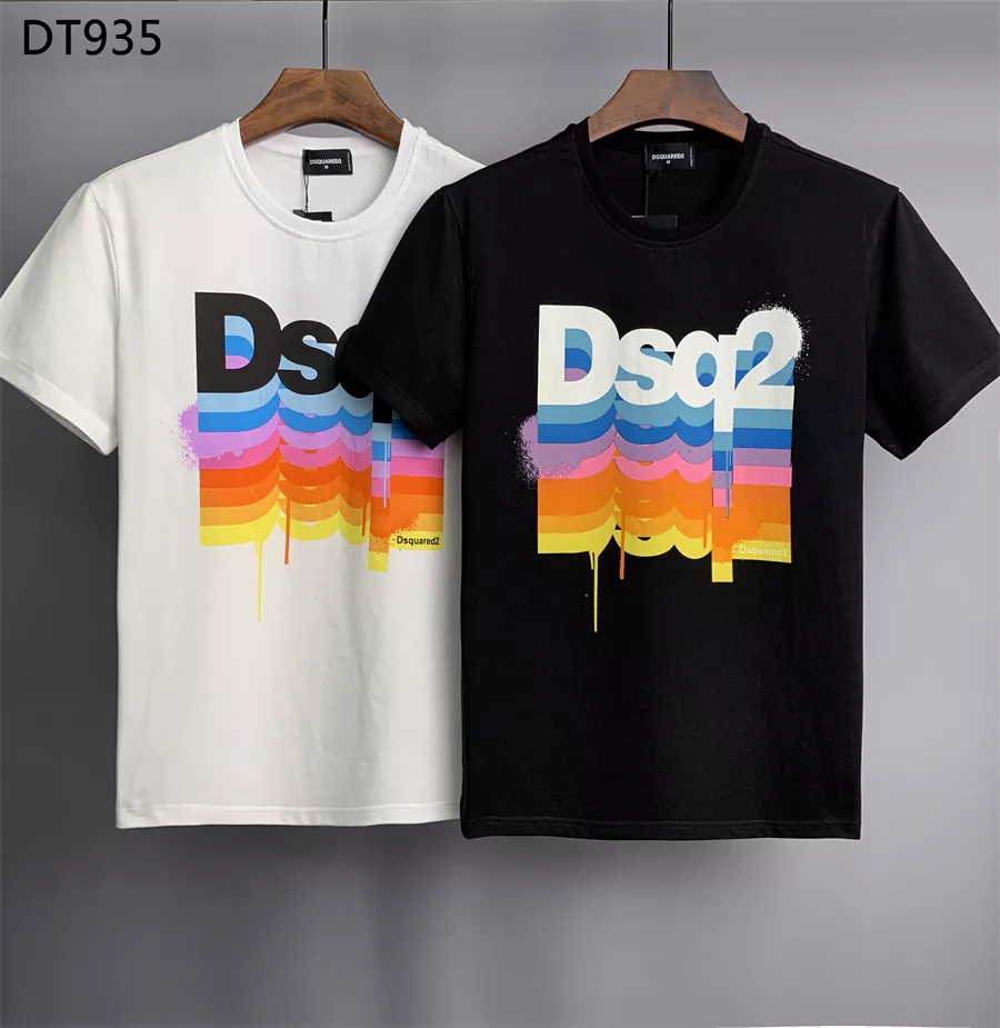 SportInspired 8003 Dsquared T-Shirts Short Sleeved For Men