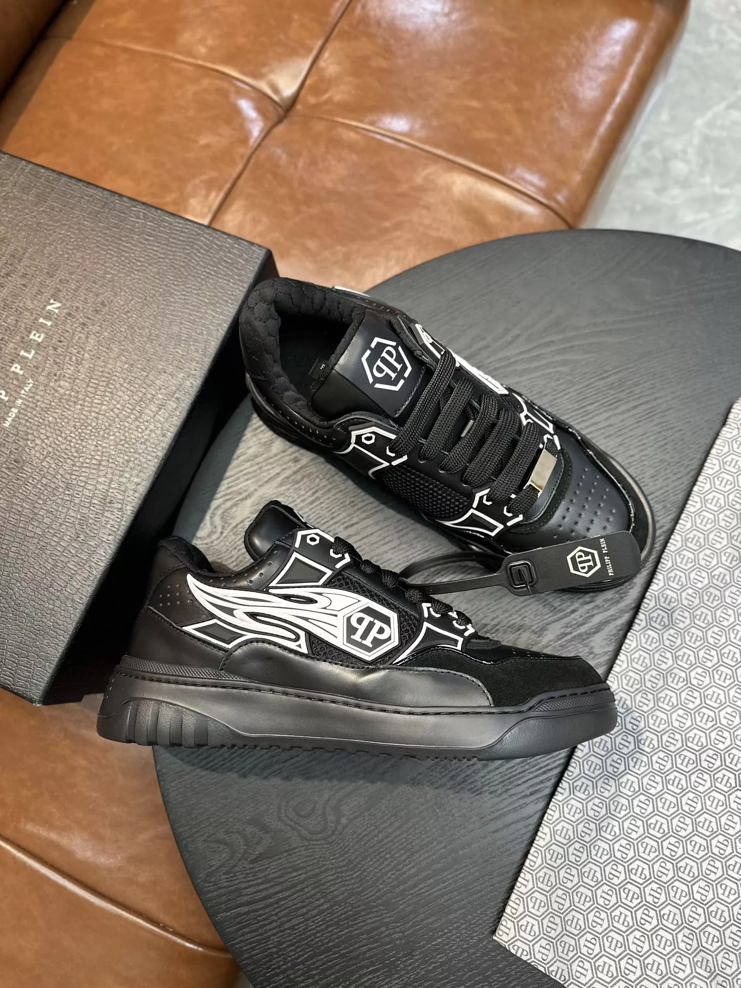 SportInspired 8371 Philipp Plein PP Casual Shoes For Men