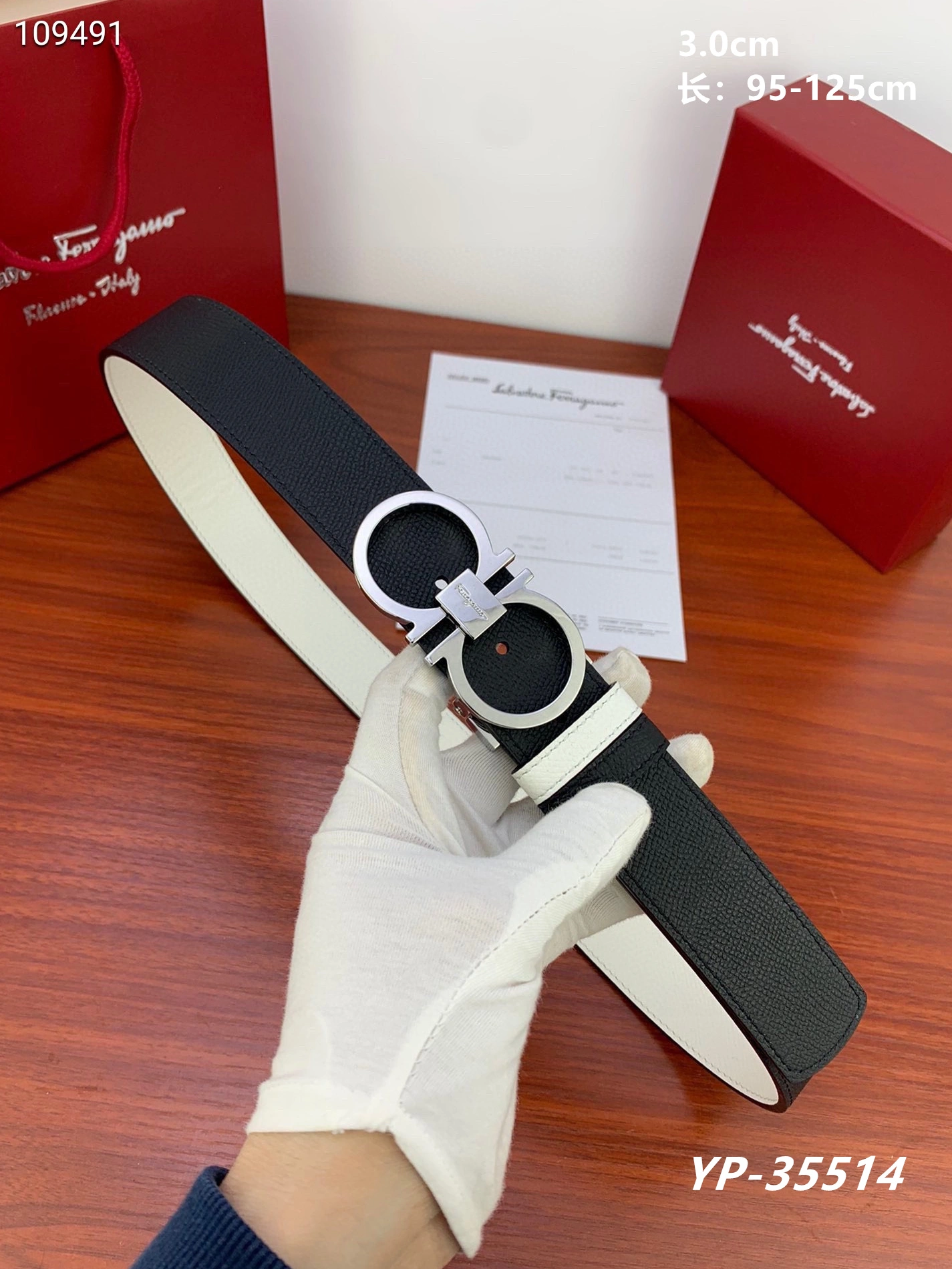 SportInspired 8497 Salvatore Ferragamo AAA  Belts