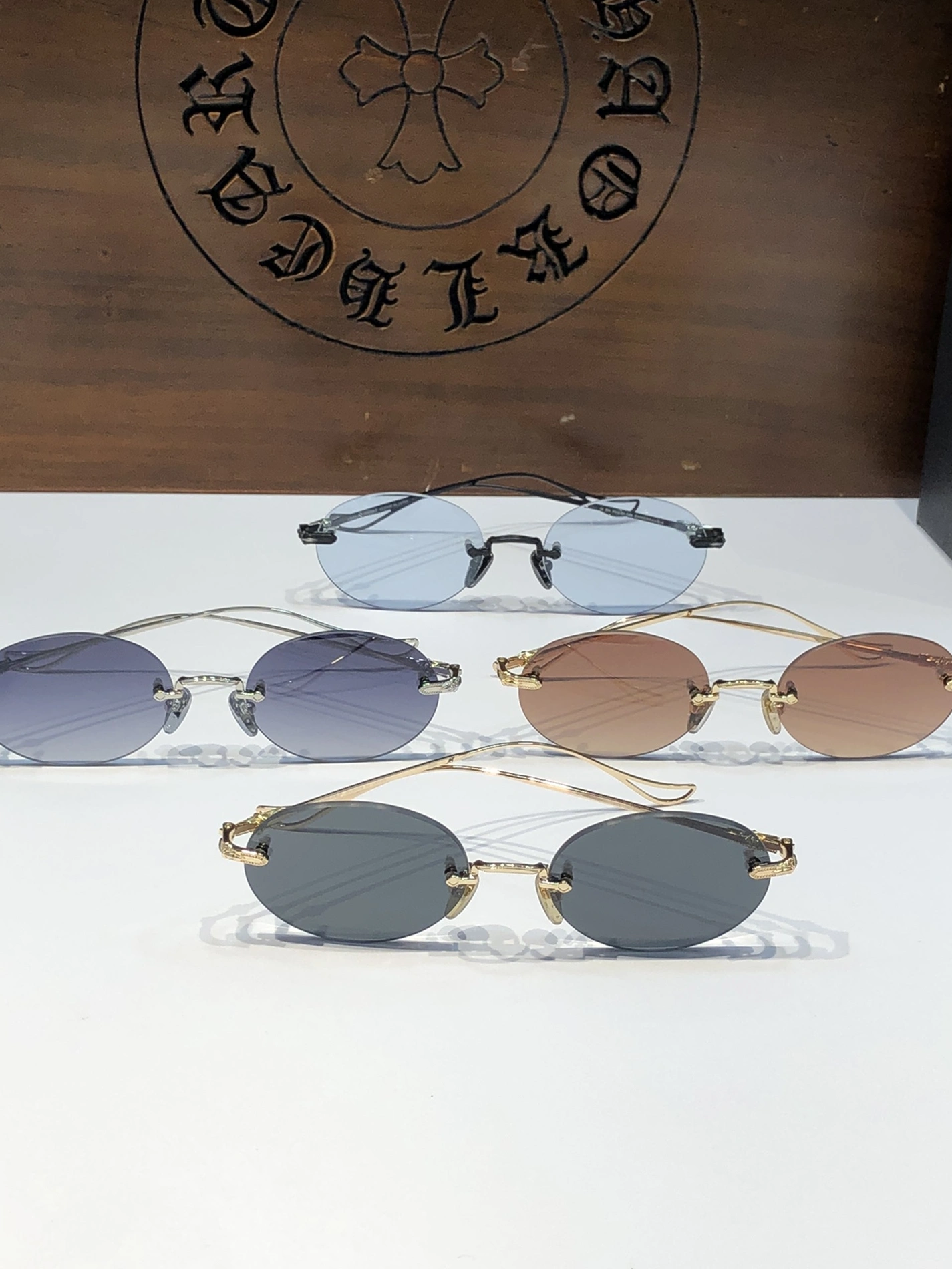 SportInspired 8677 Chrome Hearts AAA Quality Sunglasses