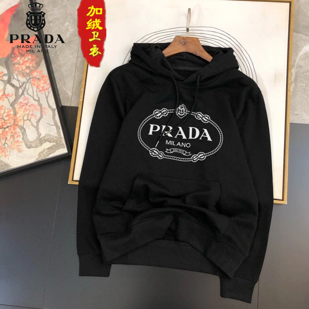 SportInspired 9157 Prada Hoodies Long Sleeved For Men