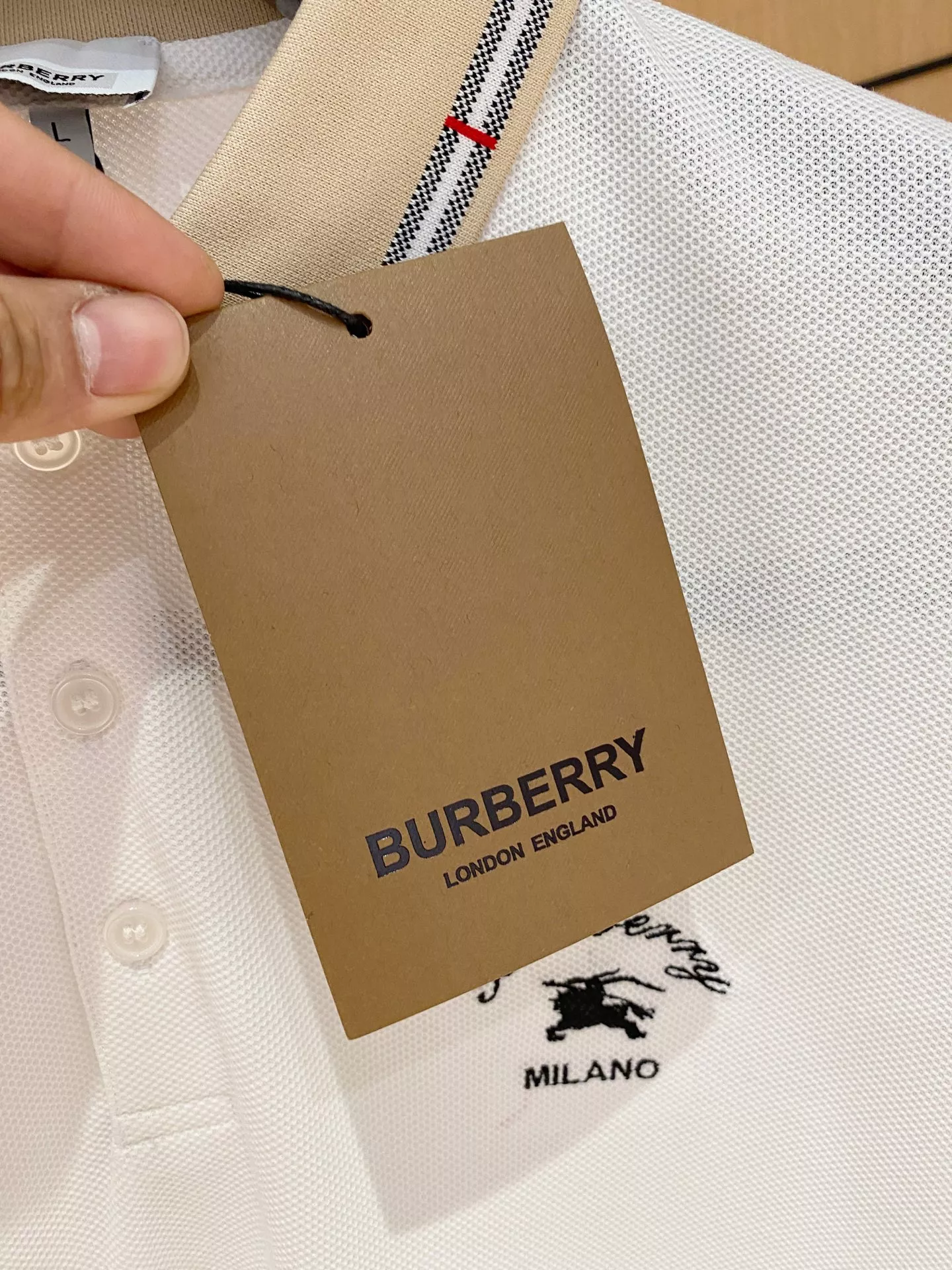 SportInspired 933 Burberry T-Shirts Short Sleeved For Men