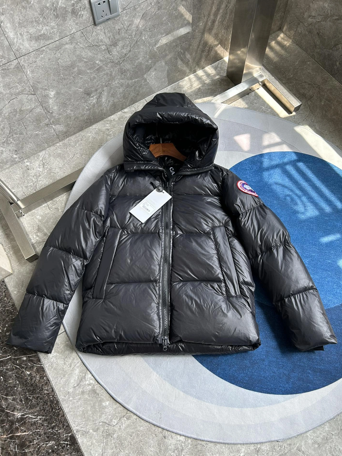 SportInspired 9473 Canada Goose Down Feather Coat Long Sleeved For Unisex