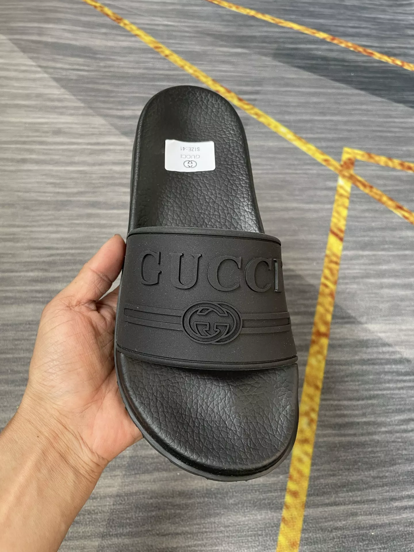 SportInspired 9664 Gucci Slippers For Men