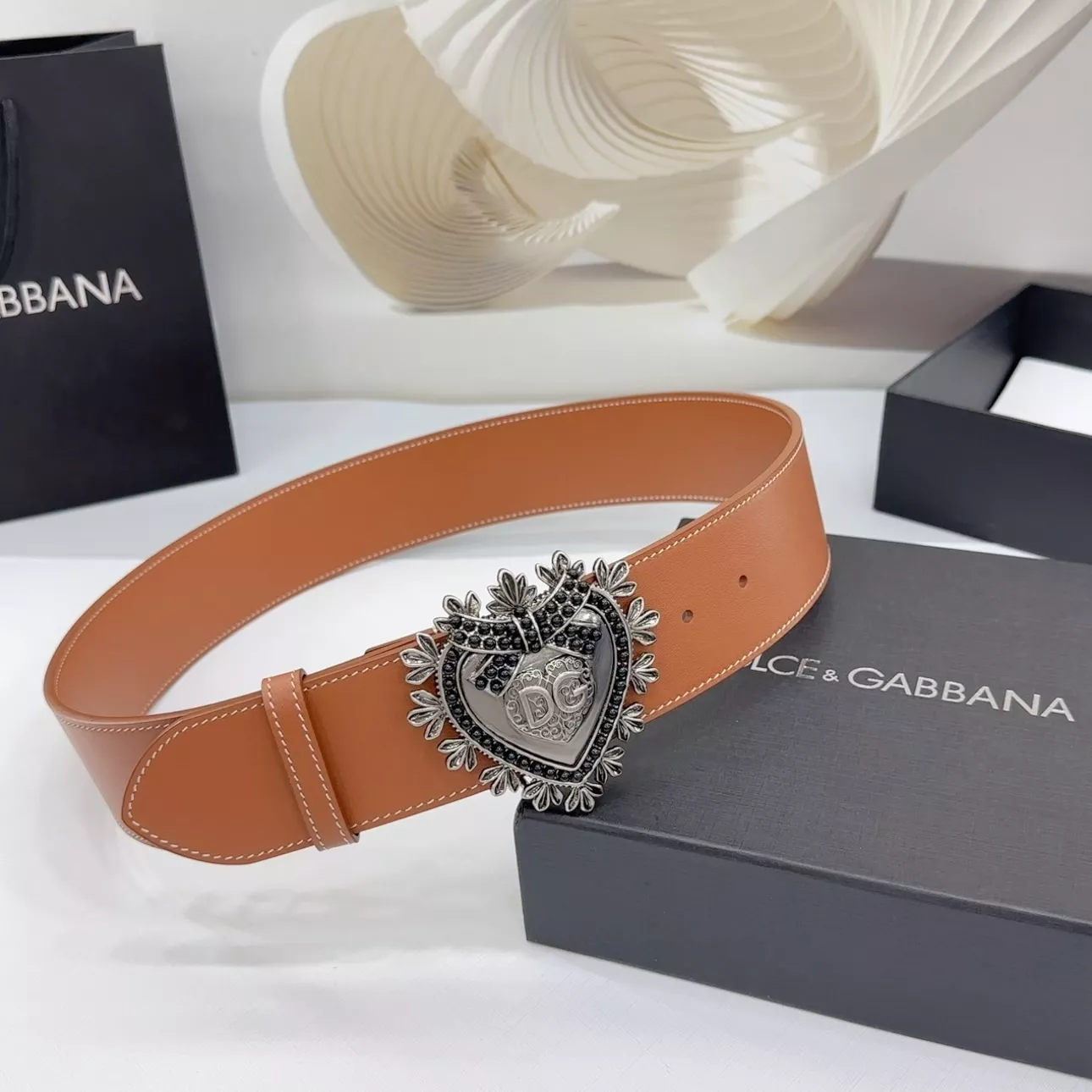 SportInspired 9777 Dolce & Gabbana D&G AAA Quality Belts In 5.0cm For Women