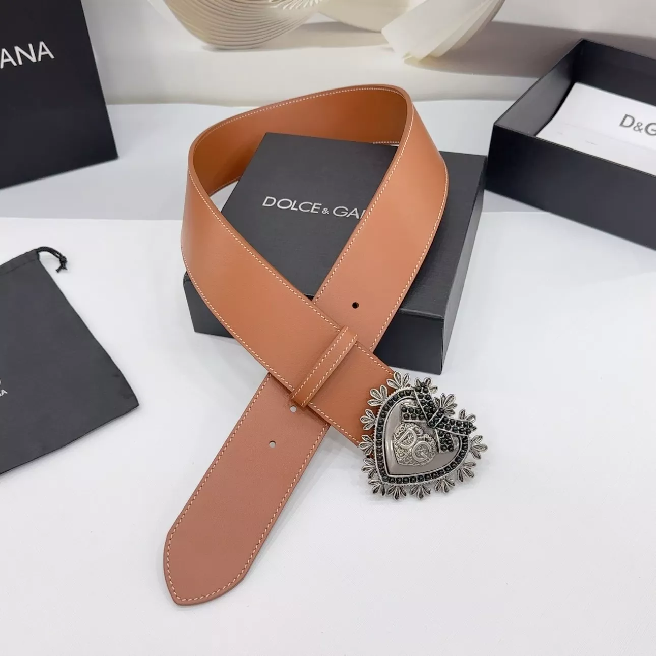 SportInspired 9777 Dolce & Gabbana D&G AAA Quality Belts In 5.0cm For Women