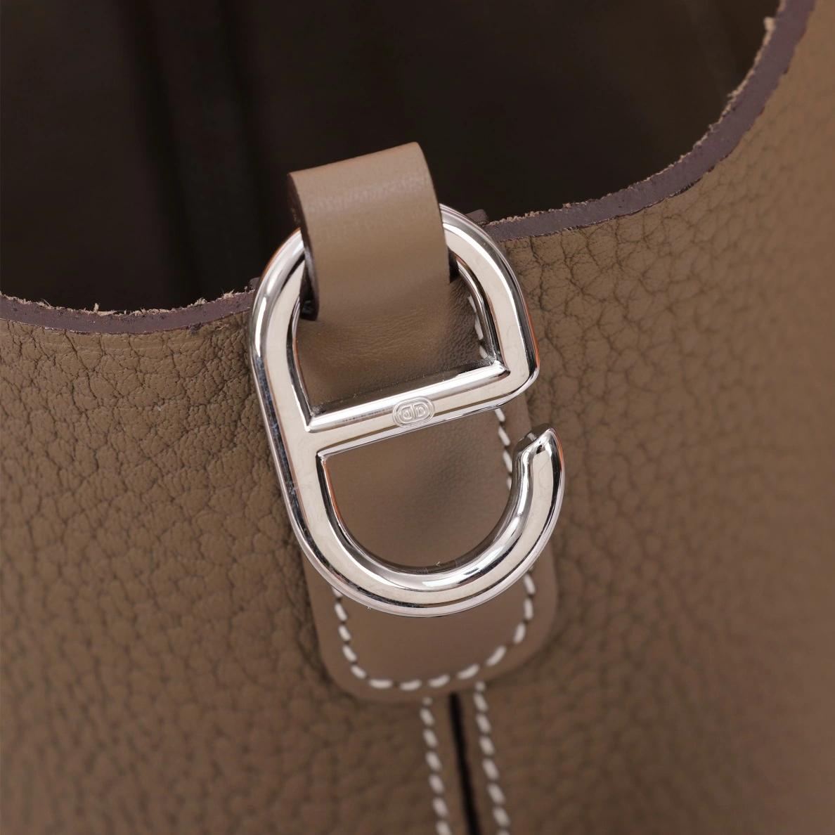 SportInspired 9791 Hermes AAA Quality Handbags In Silver For Women