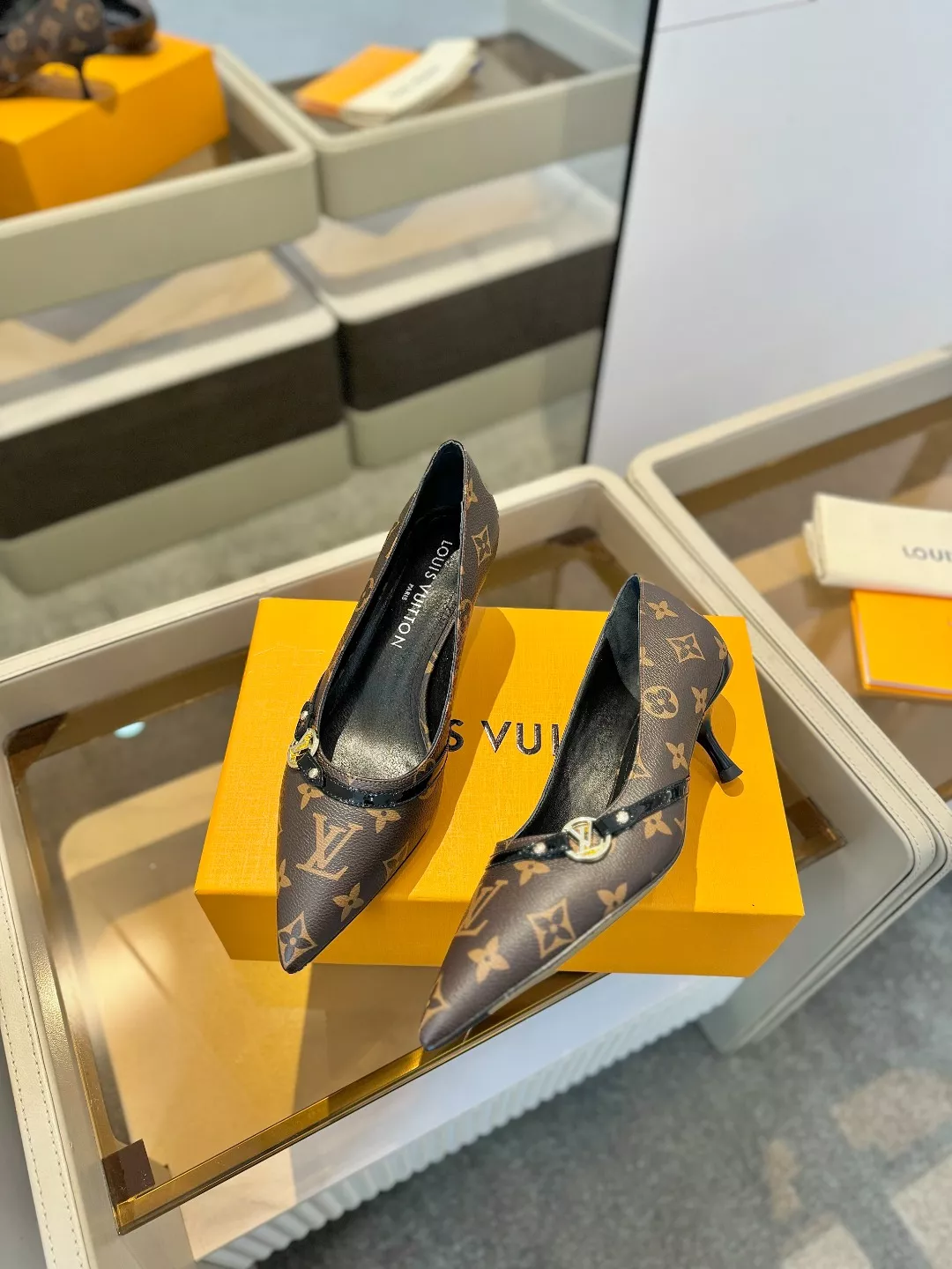 SportInspired 9865 Louis Vuitton High-Heeled Shoes For Women