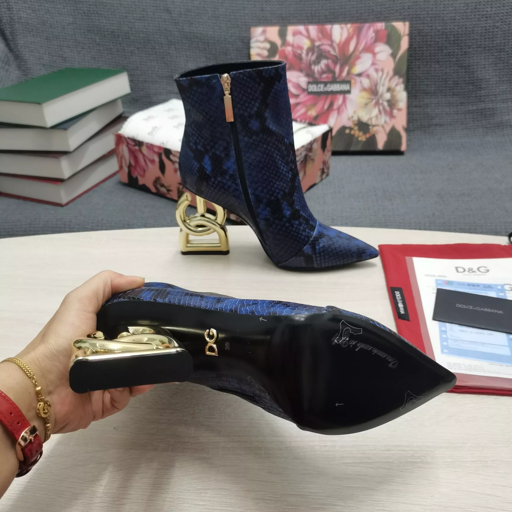 StreetReady 1136 Dolce & Gabbana D&G Boots For Women