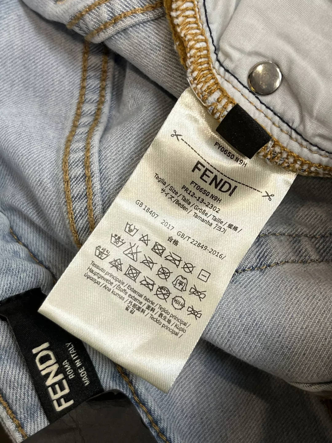 StreetReady 2202 Fendi Jeans For Men