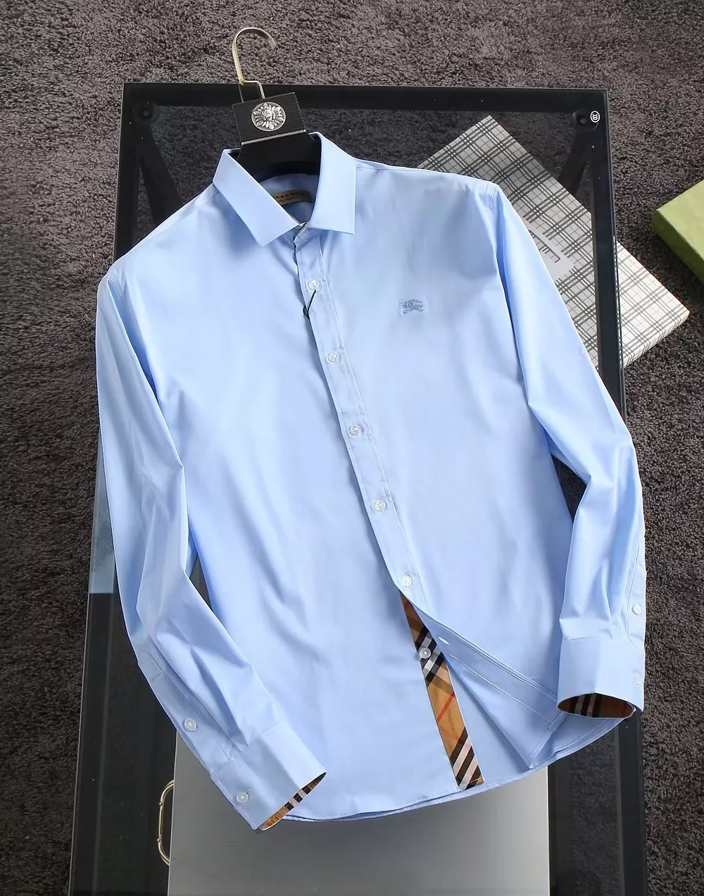 StreetReady 2716 Burberry Shirts Long Sleeved For Men