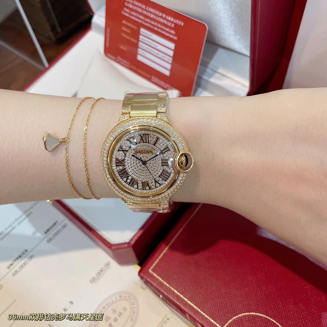 StreetReady 2732 Cartier AAA Quality Watches In Gold For Women