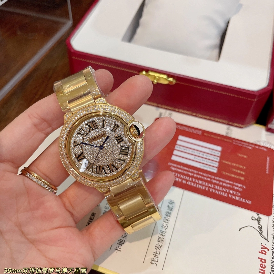 StreetReady 2732 Cartier AAA Quality Watches In Gold For Women