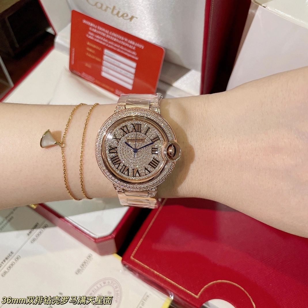 StreetReady 2732 Cartier AAA Quality Watches In Gold For Women