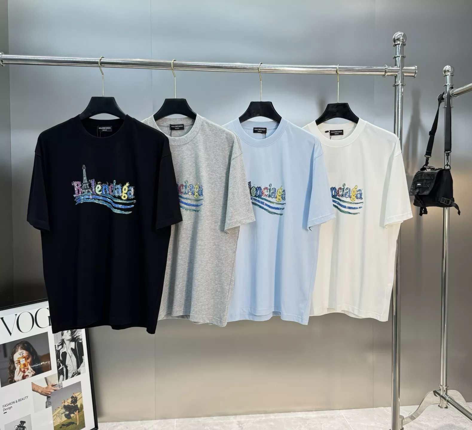 StreetReady 3214 Balenciaga T-Shirts Short Sleeved For Unisex