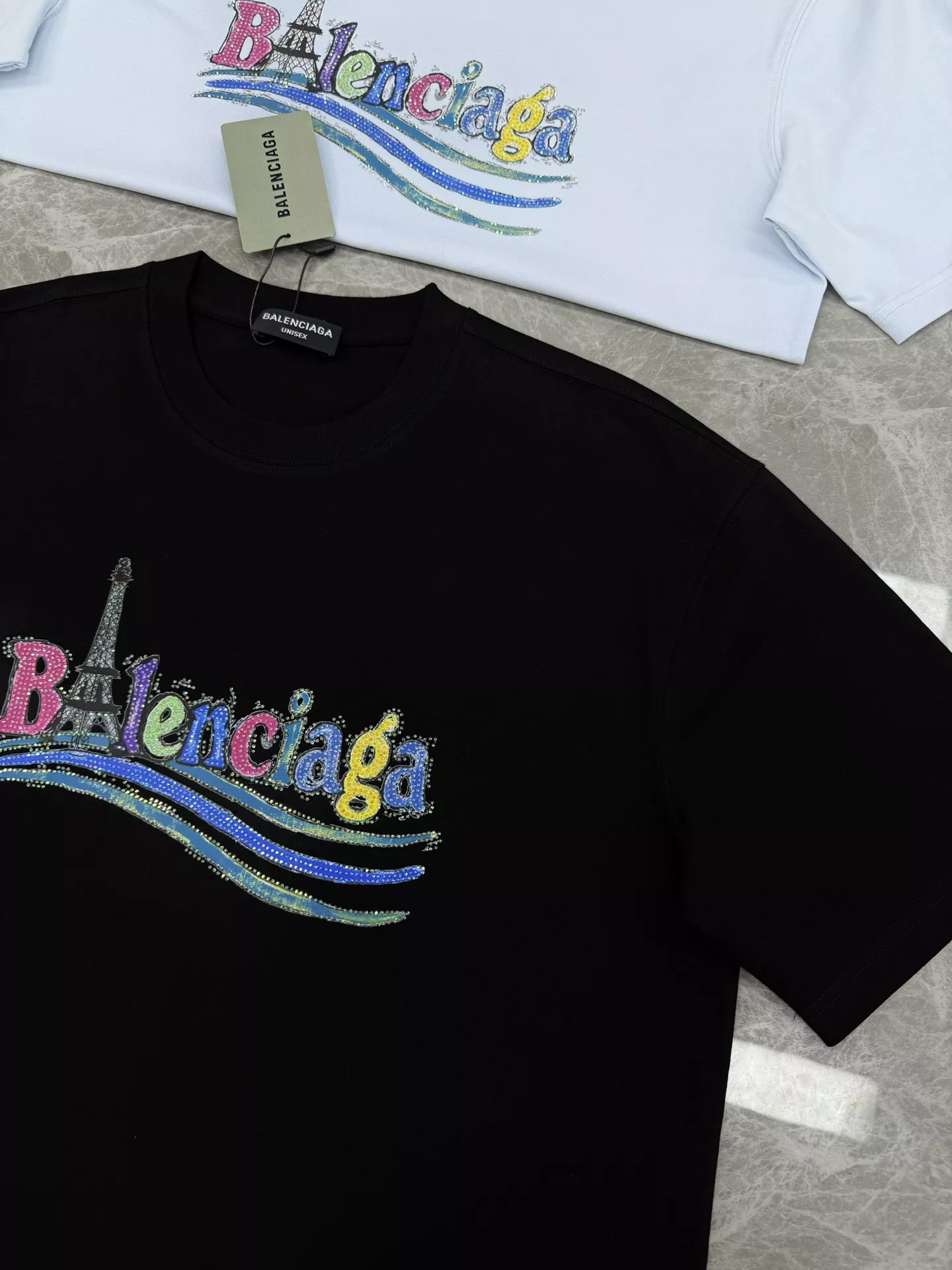 StreetReady 3214 Balenciaga T-Shirts Short Sleeved For Unisex