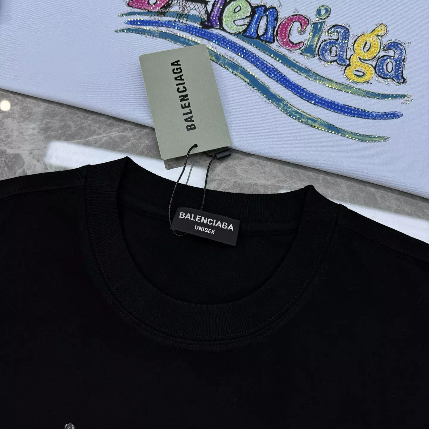 StreetReady 3214 Balenciaga T-Shirts Short Sleeved For Unisex
