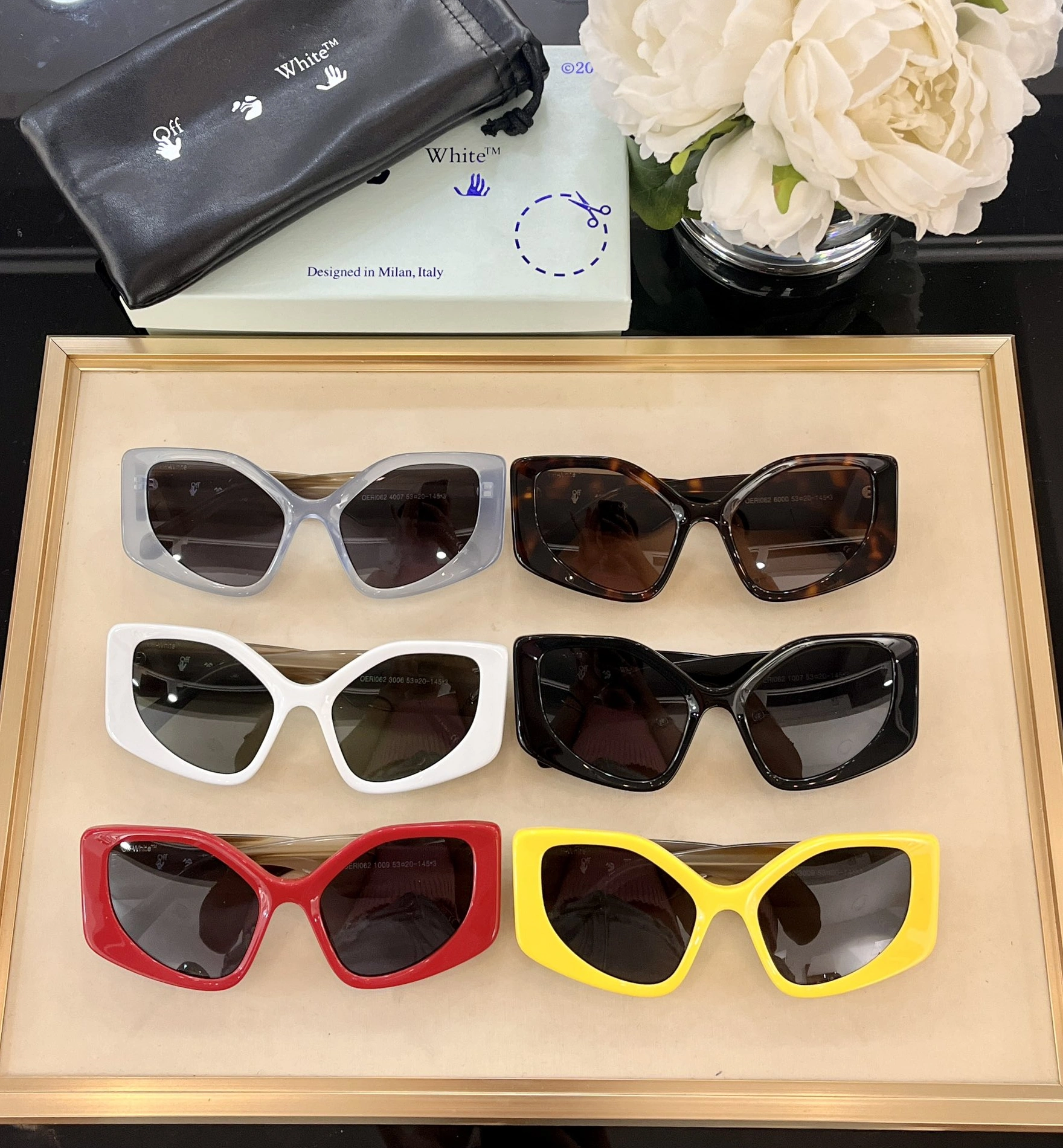StreetReady 3262 Off-White AAA Quality Sunglasses