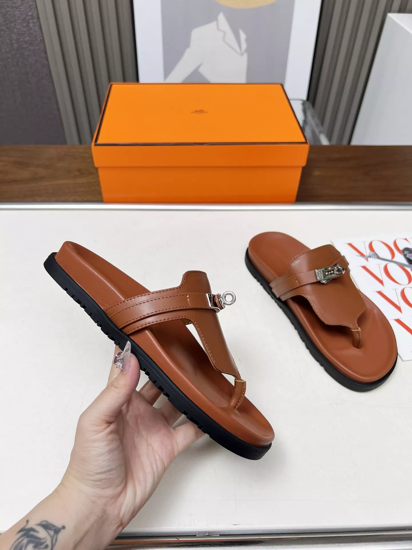 StreetReady 3267 Hermes Slippers For Women