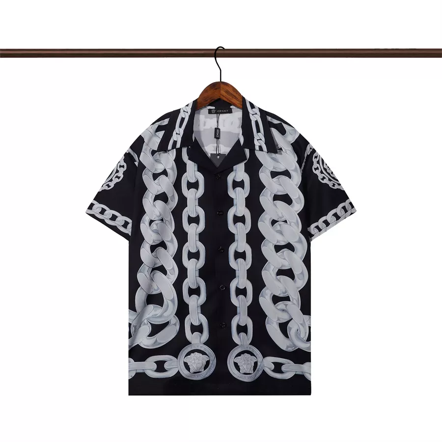 StreetReady 338 Versace Shirts Short Sleeved For Men