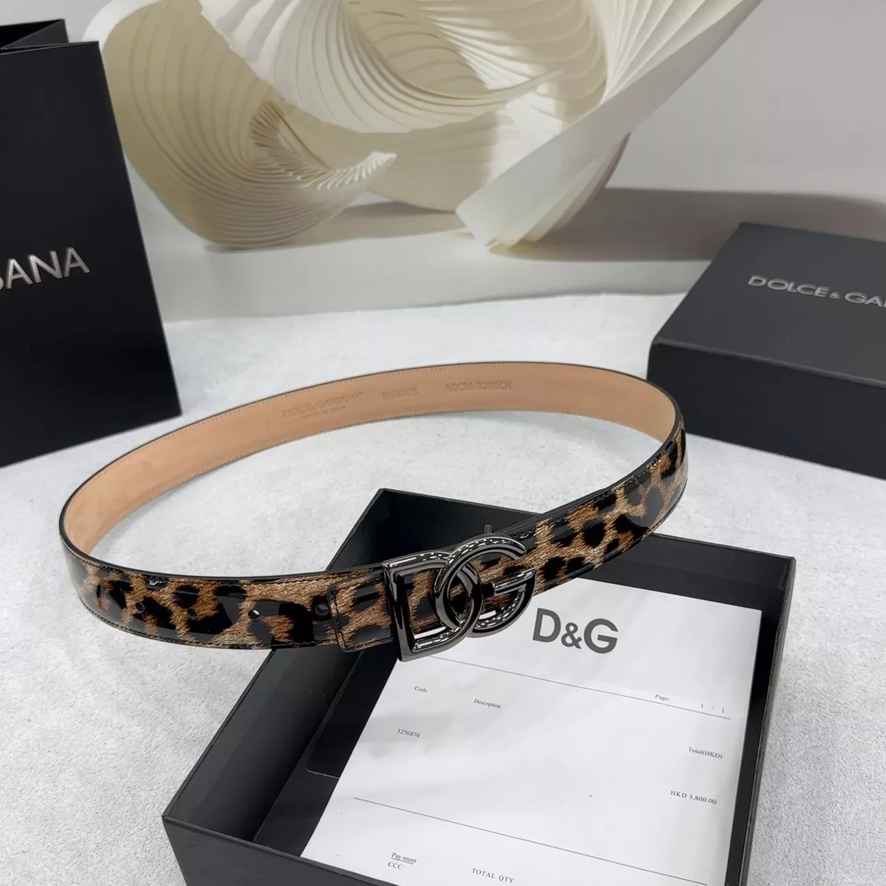 StreetReady 366 Dolce & Gabbana D&G AAA Quality Belts In 3.0cm For Women