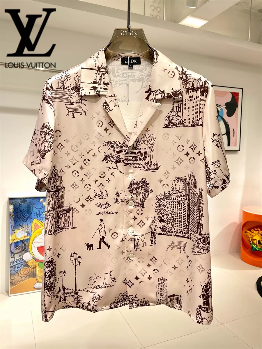 StreetReady 3714 Louis Vuitton LV Tracksuits Short Sleeved For Men