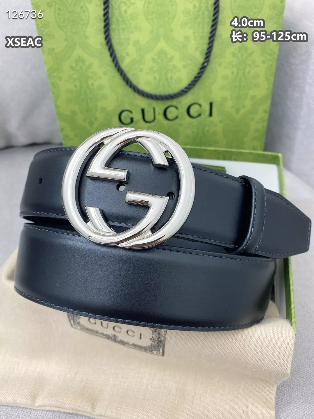 StreetReady 402 Gucci AAA Quality Belts For Unisex