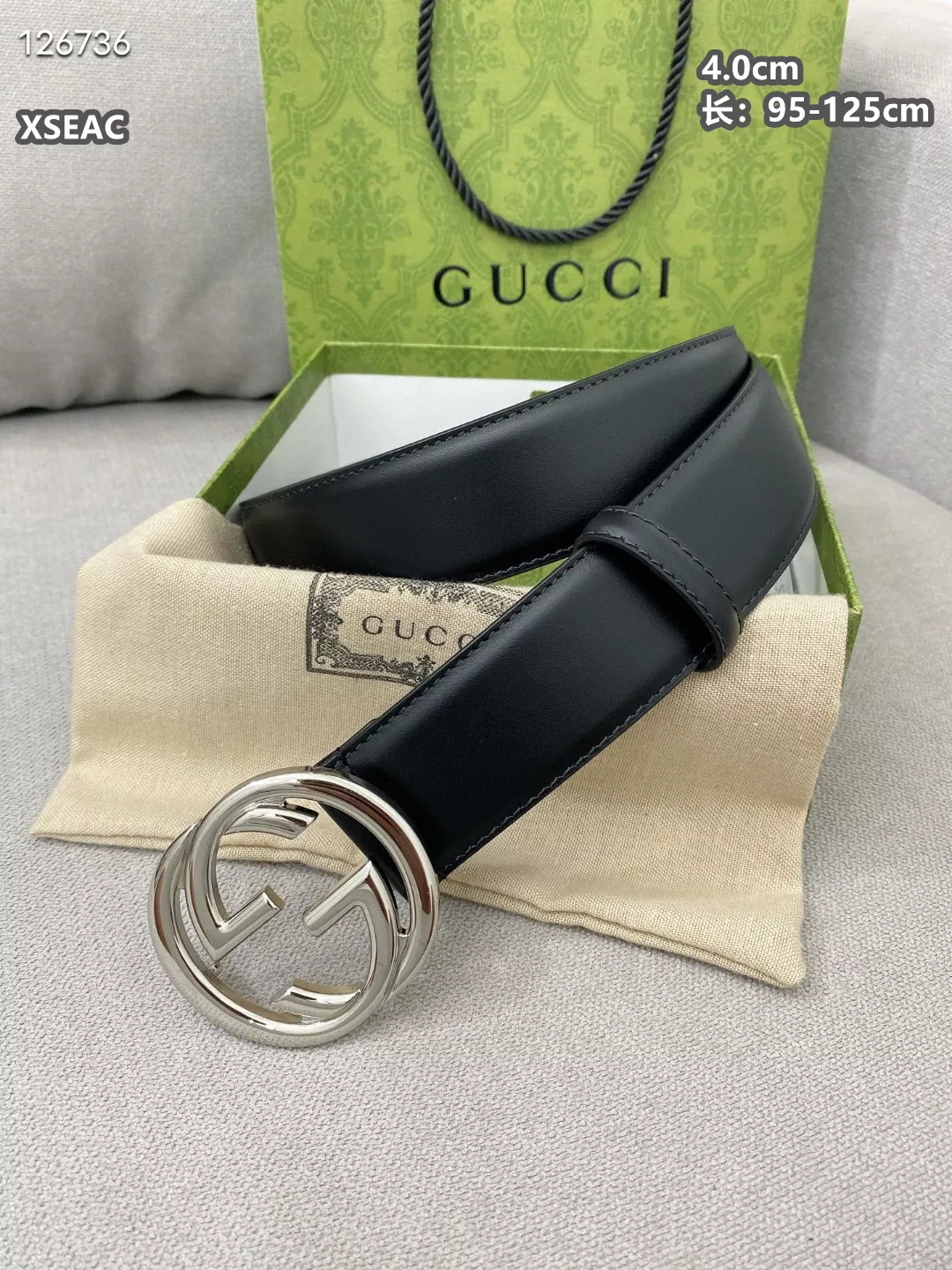 StreetReady 402 Gucci AAA Quality Belts For Unisex