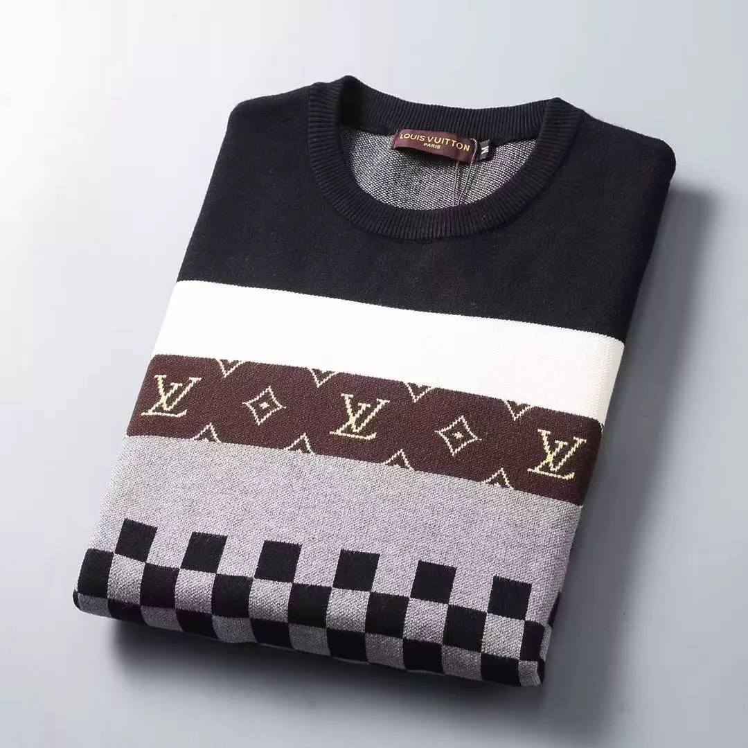 StreetReady 4077 Louis Vuitton LV Sweaters Long Sleeved For Men