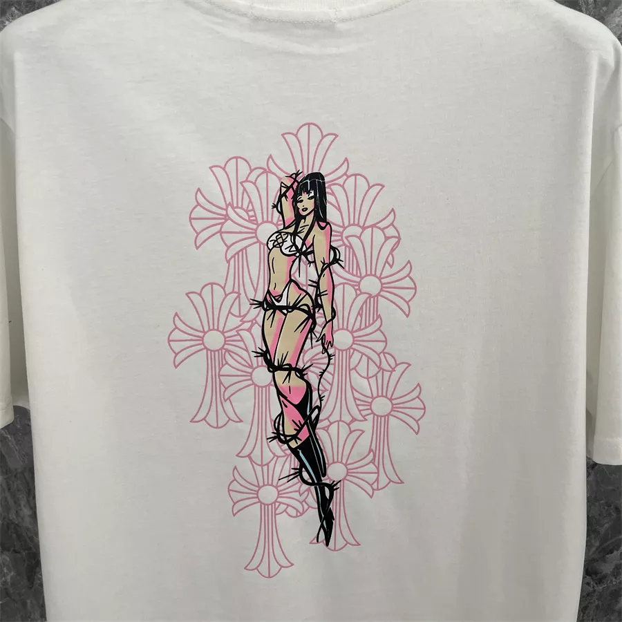 StreetReady 4085 Chrome Hearts T-Shirts Short Sleeved For Unisex