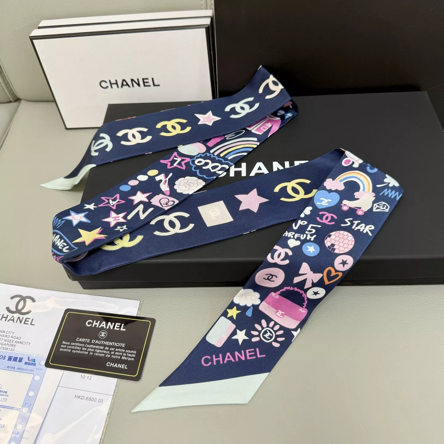 StreetReady 4111 Chanel Silk Scarf