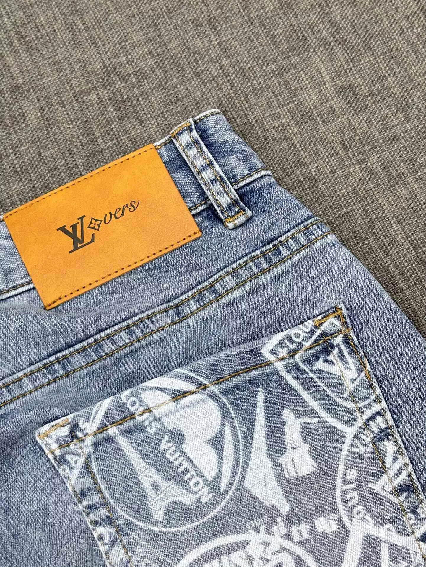 StreetReady 4672 Louis Vuitton LV Jeans For Men