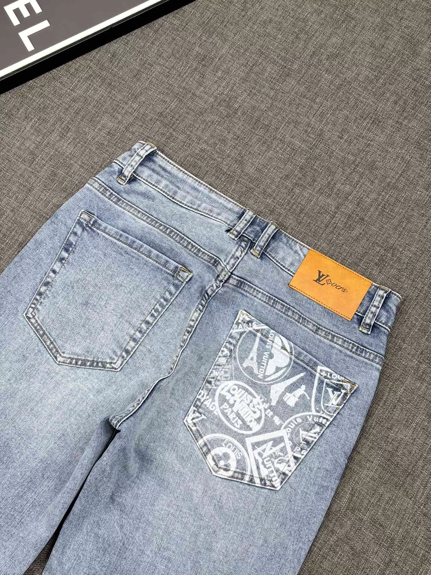 StreetReady 4672 Louis Vuitton LV Jeans For Men