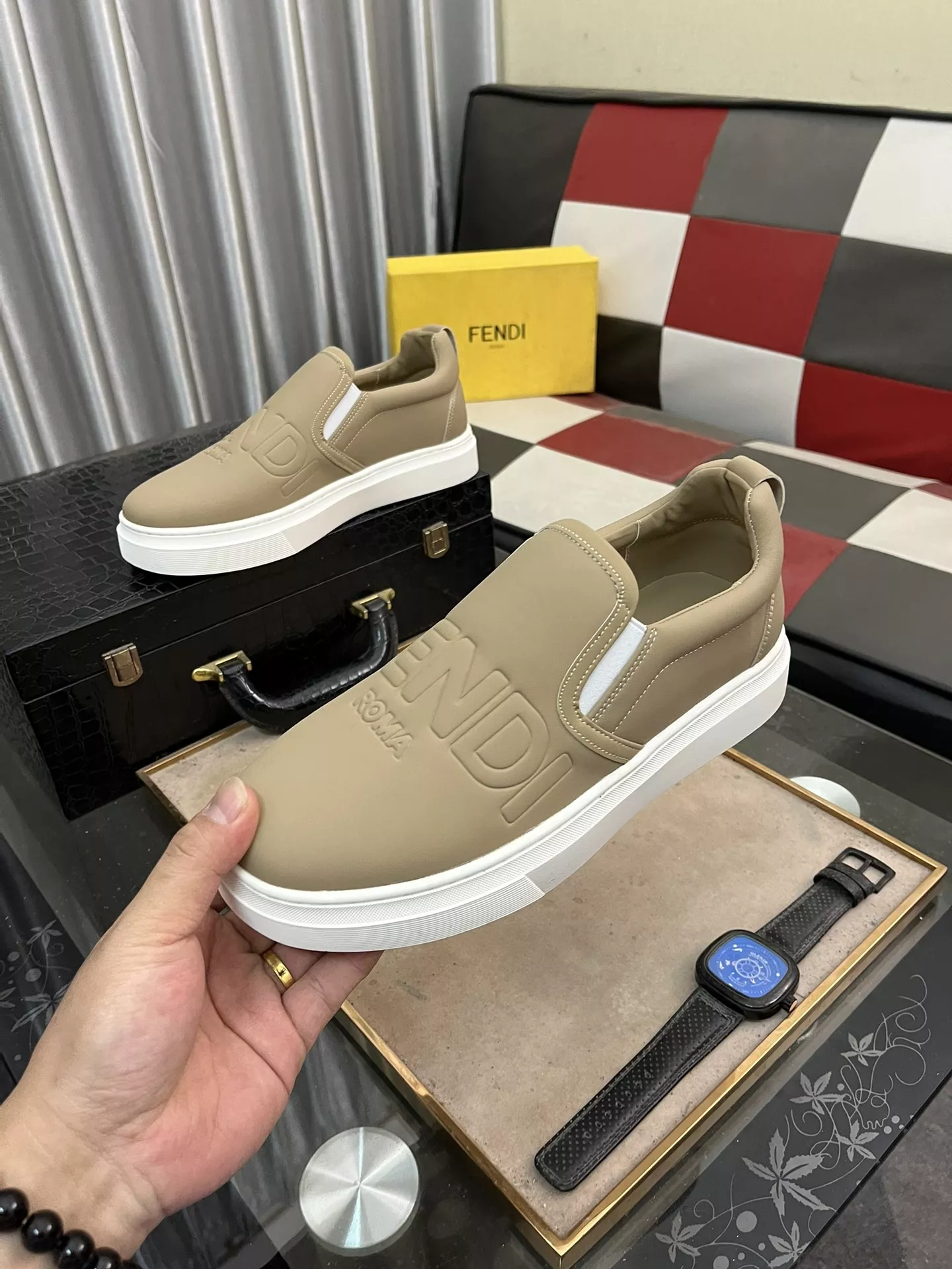 StreetReady 5787 Fendi Casual Shoes For Men