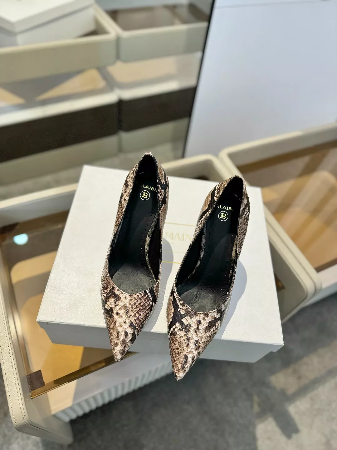 StreetReady 628 Balmain High-Heeled Shoes For Women