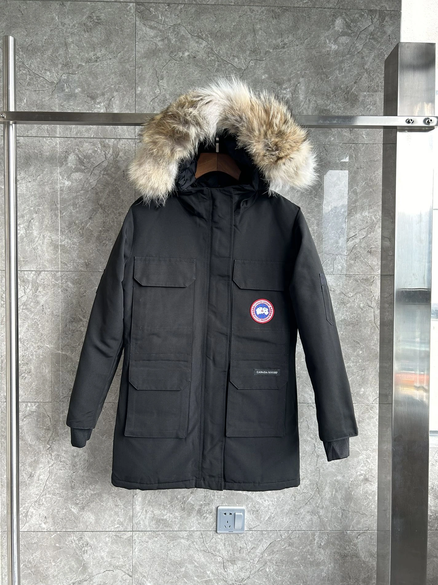 StreetReady 7018 Canada Goose Down Feather Coat Long Sleeved For Women