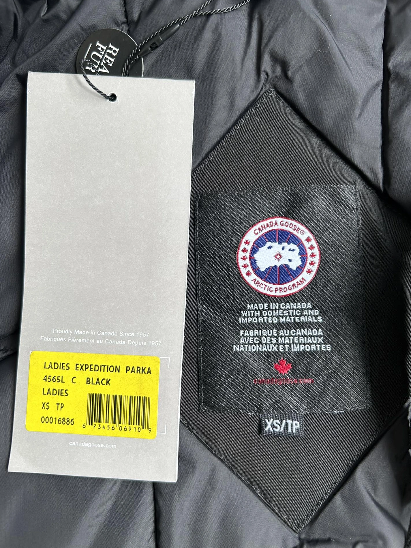 StreetReady 7018 Canada Goose Down Feather Coat Long Sleeved For Women