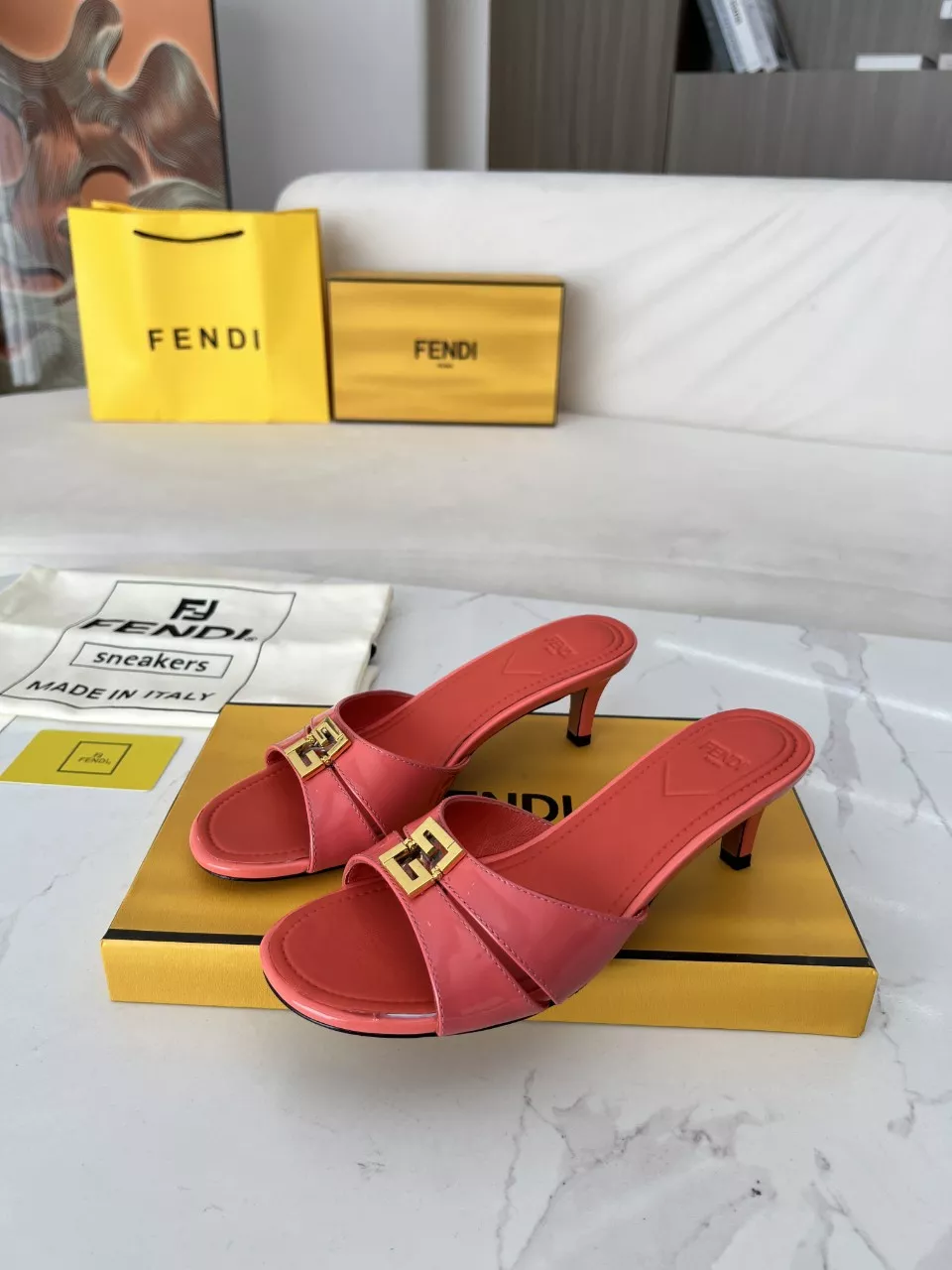 StreetReady 7257 Fendi Slippers For Women