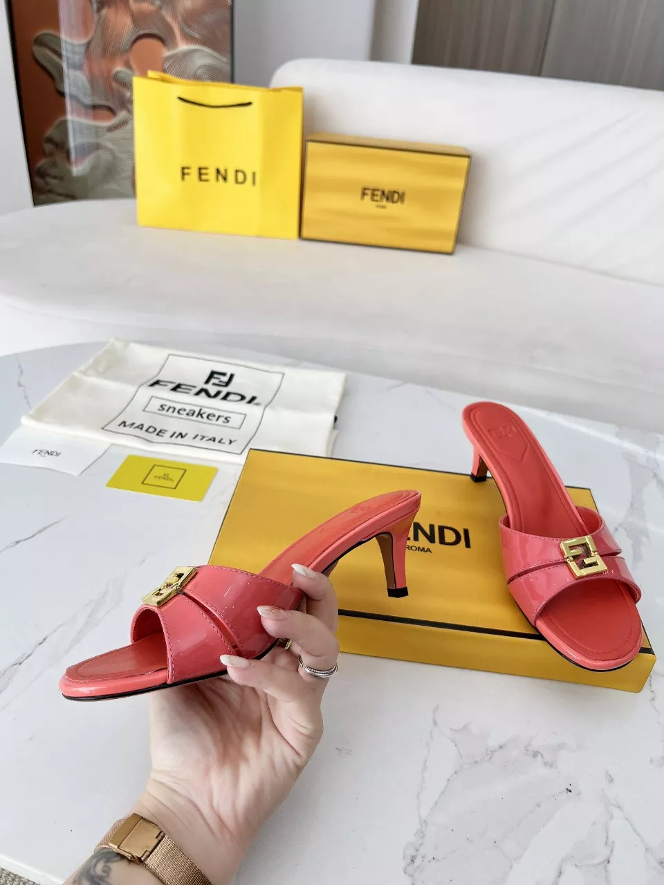 StreetReady 7257 Fendi Slippers For Women