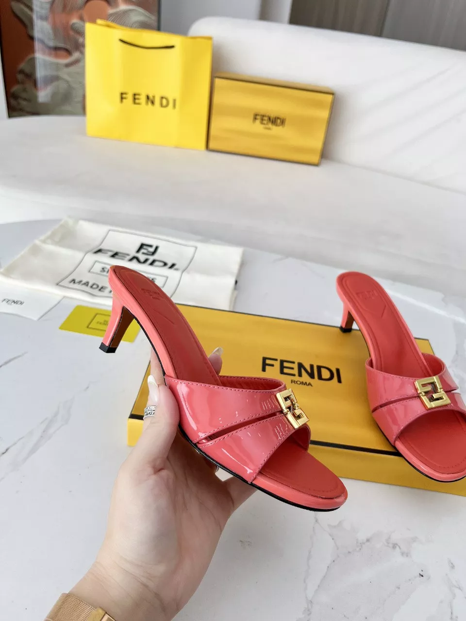 StreetReady 7257 Fendi Slippers For Women
