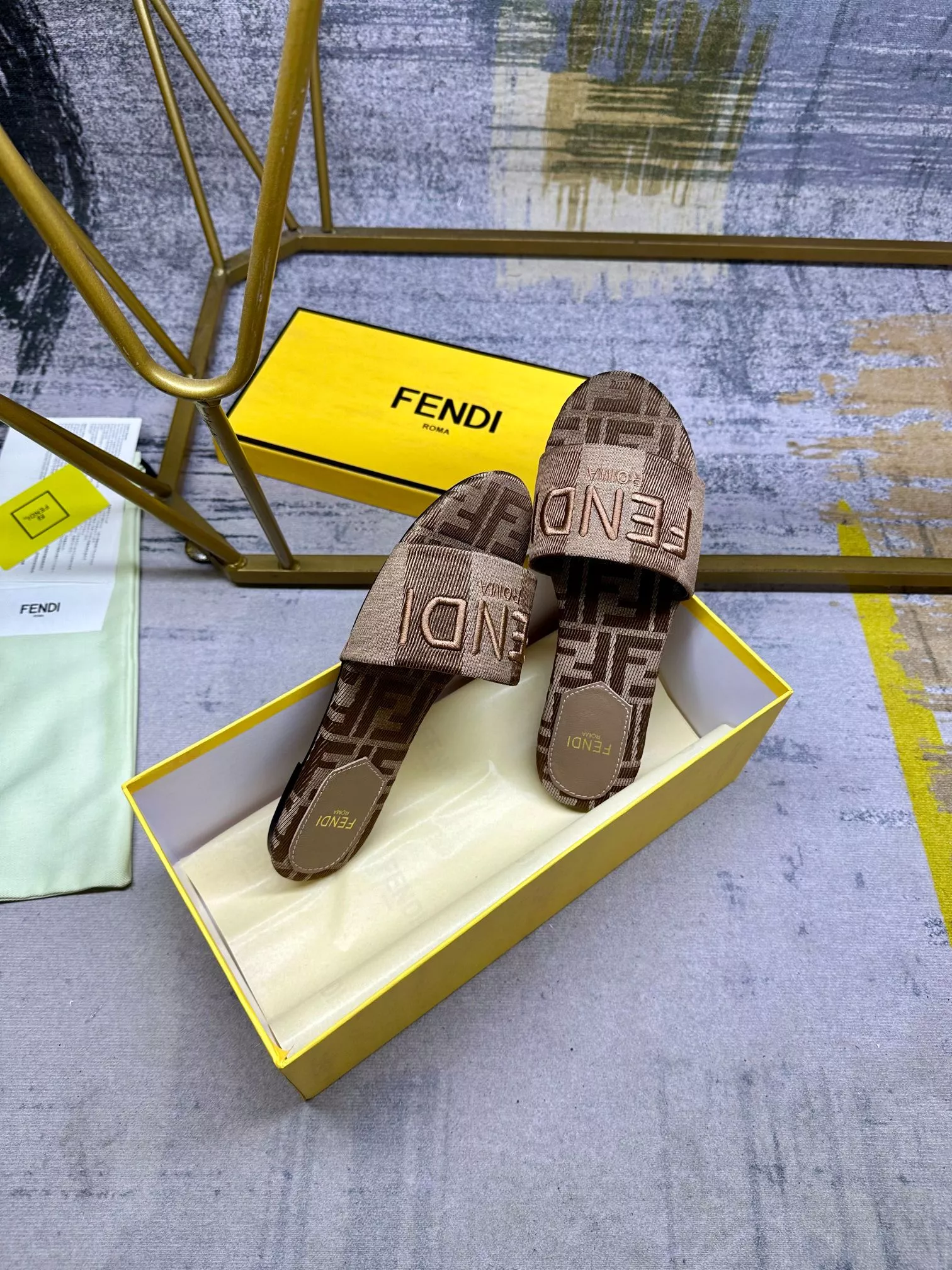 StreetReady 7262 Fendi Slippers For Women