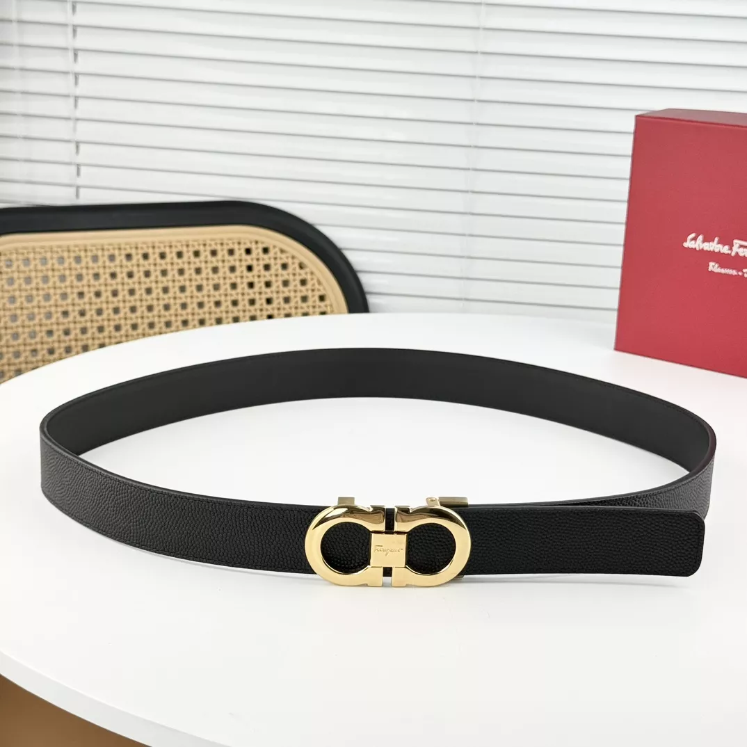 StreetReady 7429 Salvatore Ferragamo AAA Quality Belts In 3.5cm For Men