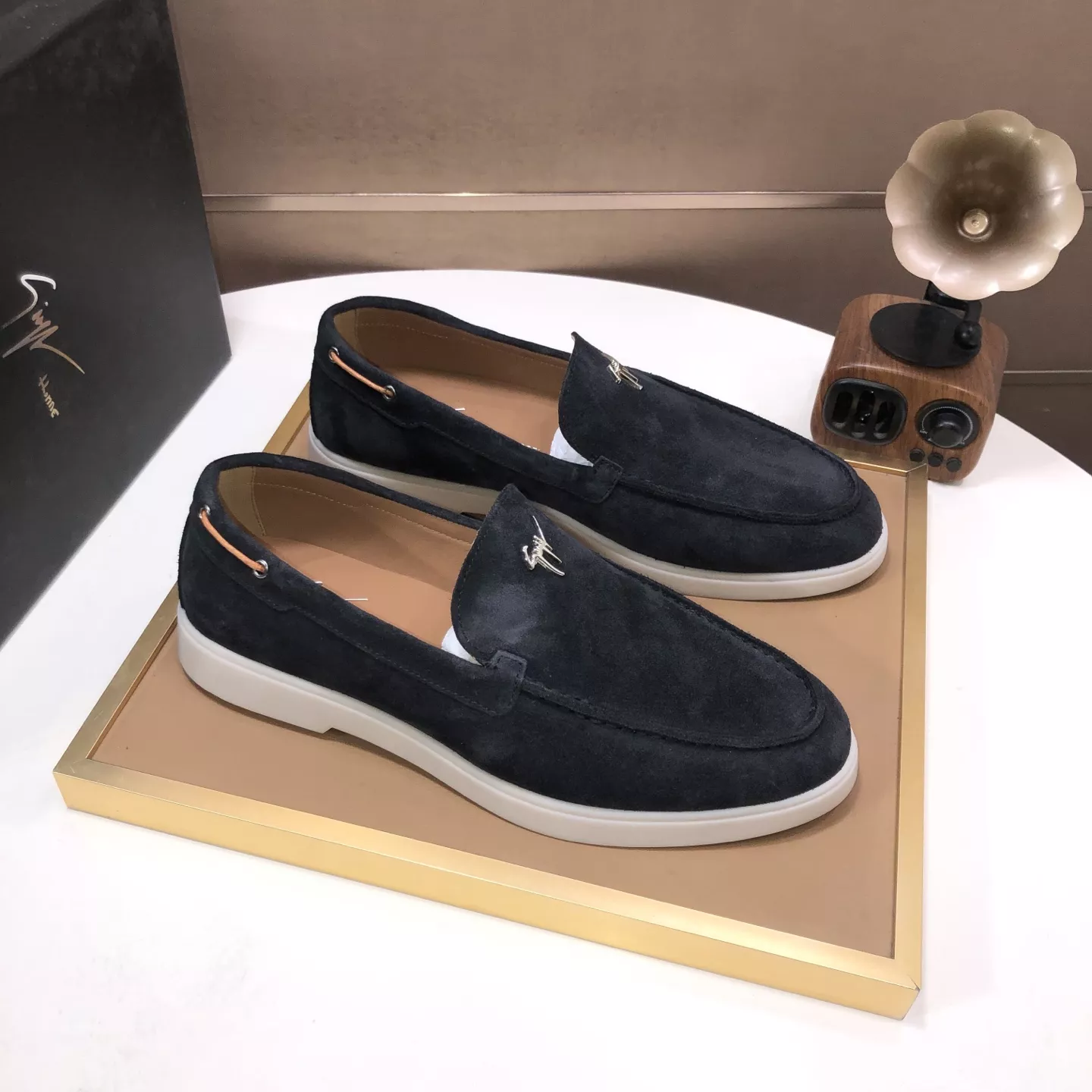 StreetReady 7454 Giuseppe Zanotti GZ Leather Shoes For Men
