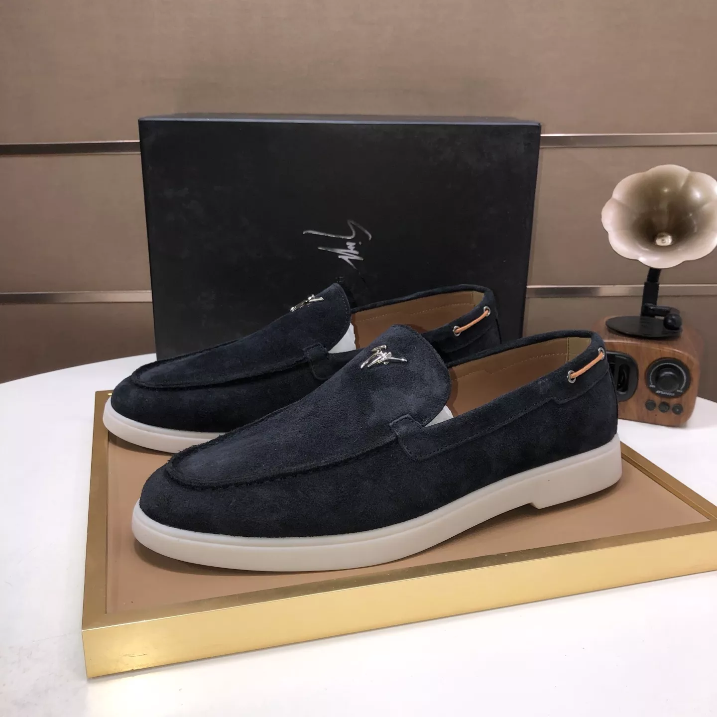 StreetReady 7454 Giuseppe Zanotti GZ Leather Shoes For Men