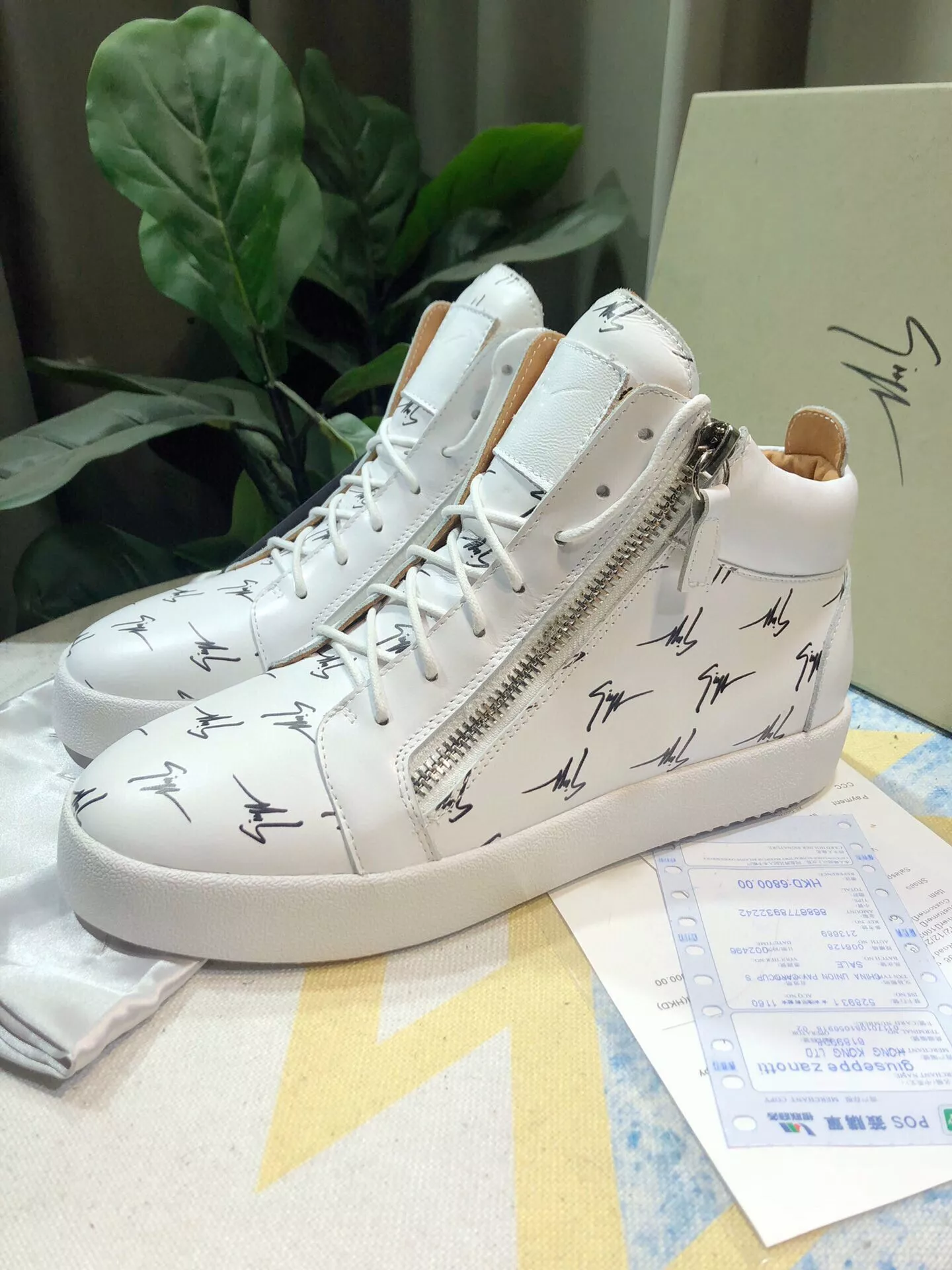 StreetReady 7492 Giuseppe Zanotti High Tops Shoes For Men