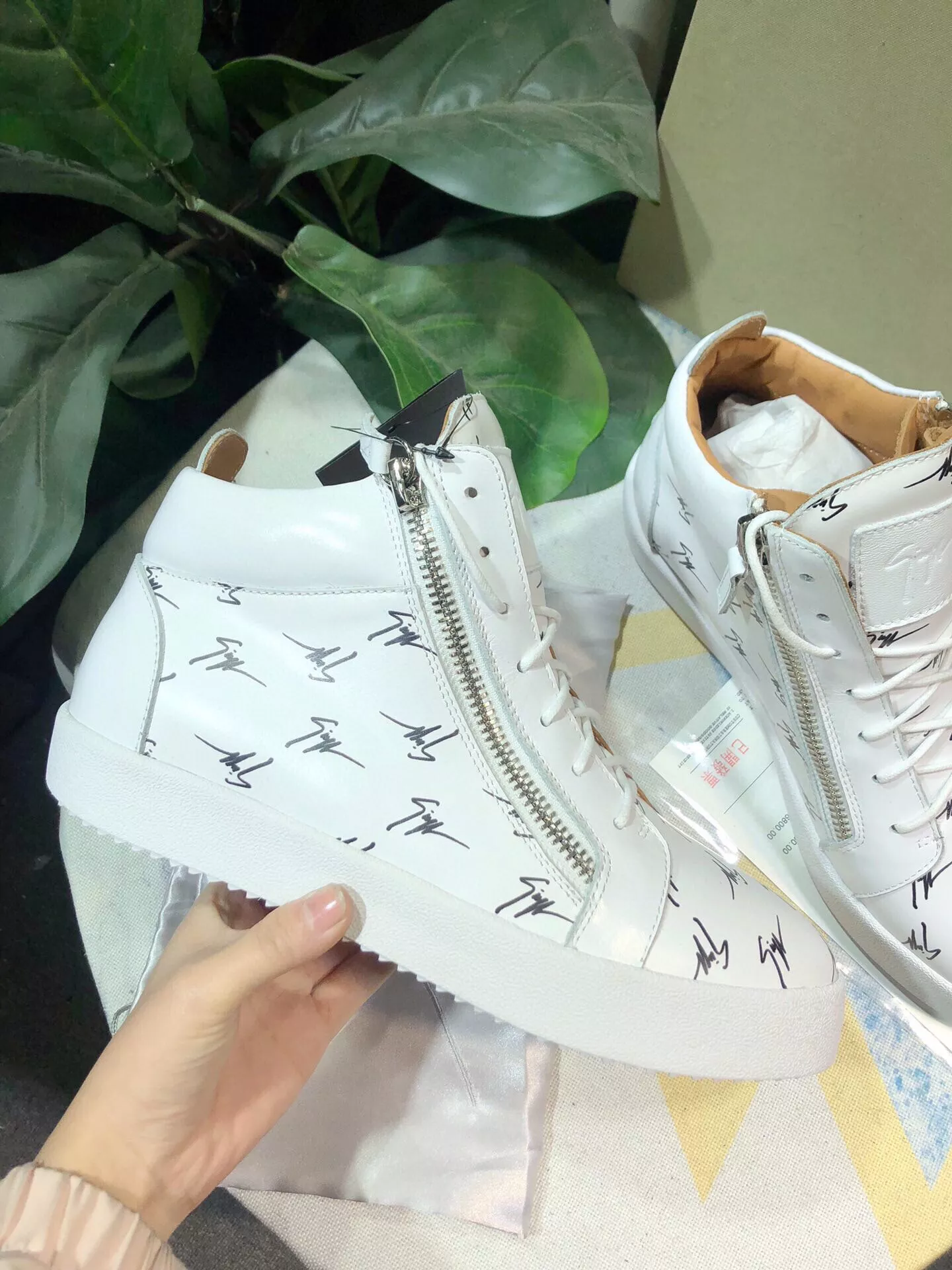 StreetReady 7492 Giuseppe Zanotti High Tops Shoes For Men