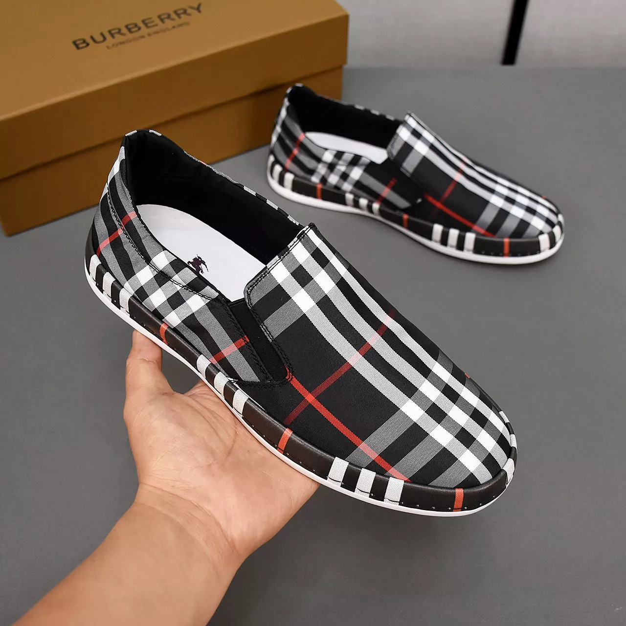 StreetReady 7700 Burberry Casual Shoes For Men