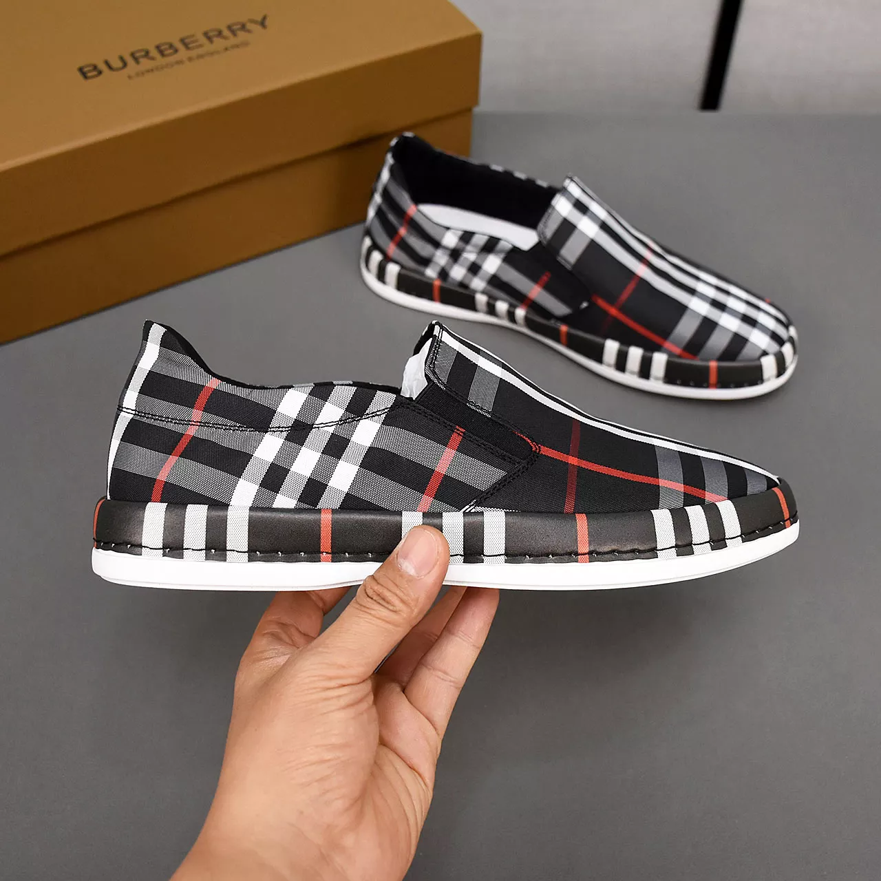 StreetReady 7700 Burberry Casual Shoes For Men